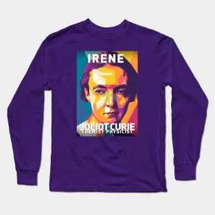 Irene Joliot Curie Long Sleeve T-Shirt